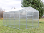 Szklarnia Ekspert Domek 2,85 m 20×20 mm z poliwęglanu 4 mm lub 6 mm