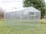 Szklarnia Ekspert Domek 2,85 m 20×20 mm z poliwęglanu 4 mm lub 6 mm