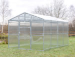 Szklarnia Ekspert Domek 2,85 m 20×20 mm z poliwęglanu 4 mm lub 6 mm