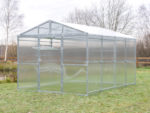 Szklarnia Ekspert Domek 2,85 m 20×20 mm z poliwęglanu 4 mm lub 6 mm