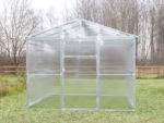 Szklarnia Ekspert Domek 2,85 m 20×20 mm z poliwęglanu 4 mm lub 6 mm